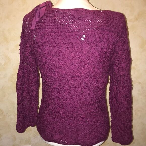 Magenta Acorn Sweater w/ matching Tank Top! - Picture 7 of 9